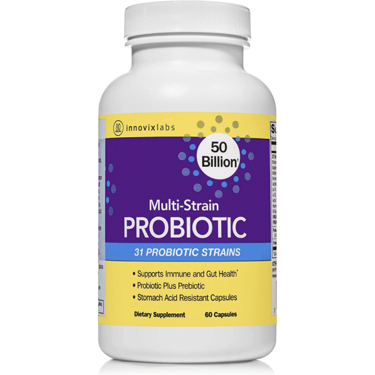 InnovixLabs Multi-Strain Probiotic Supplement