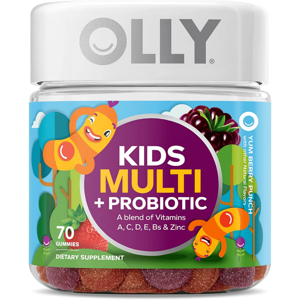 OLLY Kids Multivitamin + Probiotic Gummies