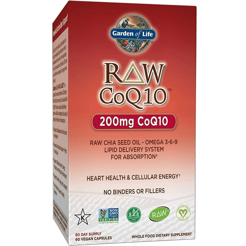 Raw CoQ10 Supplement