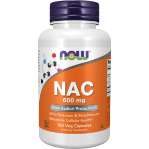 NOW Supplements, NAC (N-Acetyl Cysteine) 600 mg